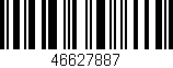 Código de barras (EAN, GTIN, SKU, ISBN): '46627887'