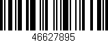 Código de barras (EAN, GTIN, SKU, ISBN): '46627895'