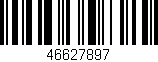 Código de barras (EAN, GTIN, SKU, ISBN): '46627897'