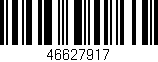 Código de barras (EAN, GTIN, SKU, ISBN): '46627917'