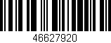 Código de barras (EAN, GTIN, SKU, ISBN): '46627920'