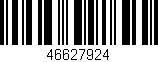 Código de barras (EAN, GTIN, SKU, ISBN): '46627924'
