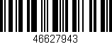 Código de barras (EAN, GTIN, SKU, ISBN): '46627943'