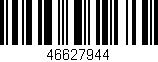 Código de barras (EAN, GTIN, SKU, ISBN): '46627944'