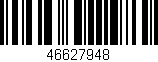 Código de barras (EAN, GTIN, SKU, ISBN): '46627948'