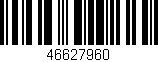 Código de barras (EAN, GTIN, SKU, ISBN): '46627960'