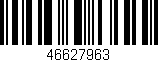 Código de barras (EAN, GTIN, SKU, ISBN): '46627963'