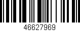 Código de barras (EAN, GTIN, SKU, ISBN): '46627969'