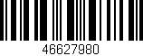 Código de barras (EAN, GTIN, SKU, ISBN): '46627980'