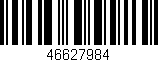Código de barras (EAN, GTIN, SKU, ISBN): '46627984'