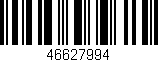Código de barras (EAN, GTIN, SKU, ISBN): '46627994'