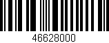 Código de barras (EAN, GTIN, SKU, ISBN): '46628000'