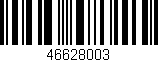 Código de barras (EAN, GTIN, SKU, ISBN): '46628003'