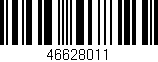 Código de barras (EAN, GTIN, SKU, ISBN): '46628011'
