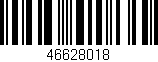 Código de barras (EAN, GTIN, SKU, ISBN): '46628018'