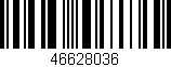 Código de barras (EAN, GTIN, SKU, ISBN): '46628036'