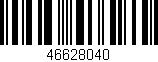 Código de barras (EAN, GTIN, SKU, ISBN): '46628040'