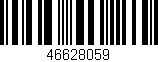 Código de barras (EAN, GTIN, SKU, ISBN): '46628059'