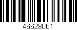 Código de barras (EAN, GTIN, SKU, ISBN): '46628061'