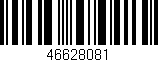 Código de barras (EAN, GTIN, SKU, ISBN): '46628081'