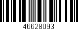 Código de barras (EAN, GTIN, SKU, ISBN): '46628093'