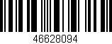 Código de barras (EAN, GTIN, SKU, ISBN): '46628094'