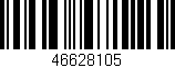 Código de barras (EAN, GTIN, SKU, ISBN): '46628105'