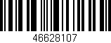 Código de barras (EAN, GTIN, SKU, ISBN): '46628107'