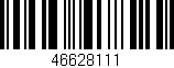 Código de barras (EAN, GTIN, SKU, ISBN): '46628111'