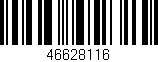 Código de barras (EAN, GTIN, SKU, ISBN): '46628116'