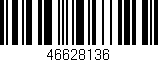 Código de barras (EAN, GTIN, SKU, ISBN): '46628136'