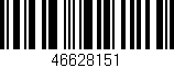 Código de barras (EAN, GTIN, SKU, ISBN): '46628151'