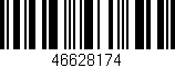 Código de barras (EAN, GTIN, SKU, ISBN): '46628174'