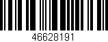 Código de barras (EAN, GTIN, SKU, ISBN): '46628191'