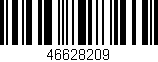 Código de barras (EAN, GTIN, SKU, ISBN): '46628209'