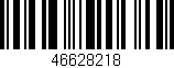 Código de barras (EAN, GTIN, SKU, ISBN): '46628218'