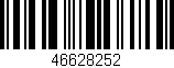 Código de barras (EAN, GTIN, SKU, ISBN): '46628252'