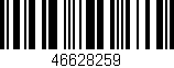Código de barras (EAN, GTIN, SKU, ISBN): '46628259'
