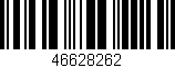 Código de barras (EAN, GTIN, SKU, ISBN): '46628262'