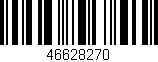 Código de barras (EAN, GTIN, SKU, ISBN): '46628270'