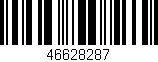 Código de barras (EAN, GTIN, SKU, ISBN): '46628287'