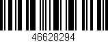 Código de barras (EAN, GTIN, SKU, ISBN): '46628294'