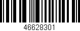 Código de barras (EAN, GTIN, SKU, ISBN): '46628301'