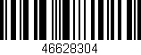 Código de barras (EAN, GTIN, SKU, ISBN): '46628304'