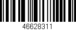 Código de barras (EAN, GTIN, SKU, ISBN): '46628311'