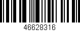 Código de barras (EAN, GTIN, SKU, ISBN): '46628316'
