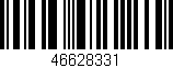 Código de barras (EAN, GTIN, SKU, ISBN): '46628331'