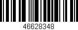Código de barras (EAN, GTIN, SKU, ISBN): '46628348'
