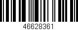 Código de barras (EAN, GTIN, SKU, ISBN): '46628361'