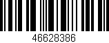 Código de barras (EAN, GTIN, SKU, ISBN): '46628386'